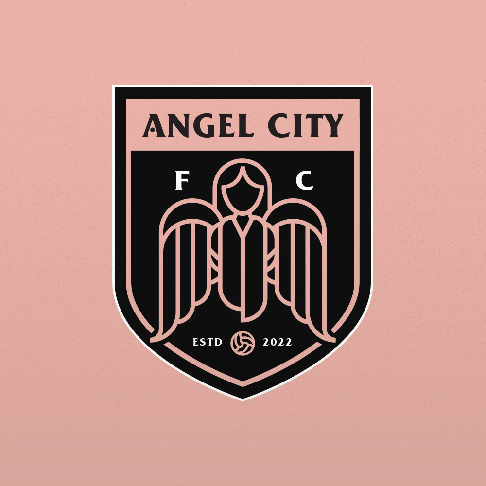 Jesse Wu Angel City FC logo concept