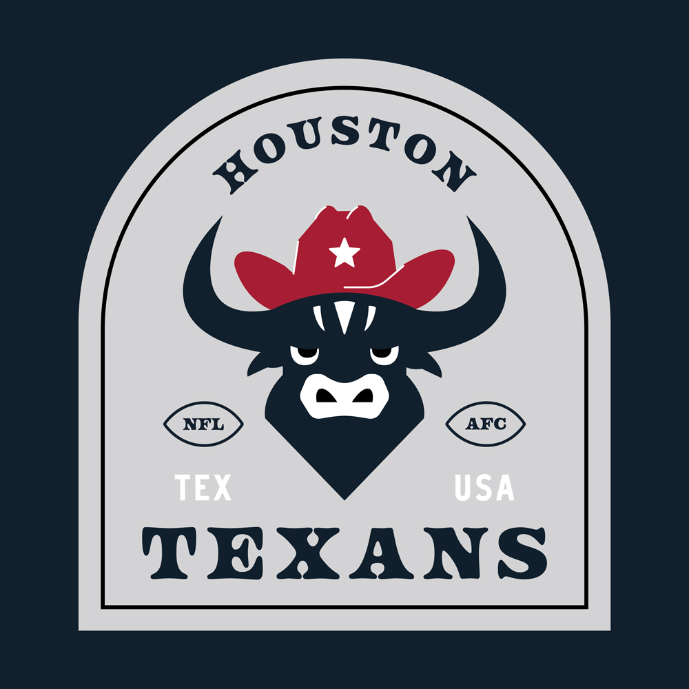 Forrest Williams Texans Logo Design