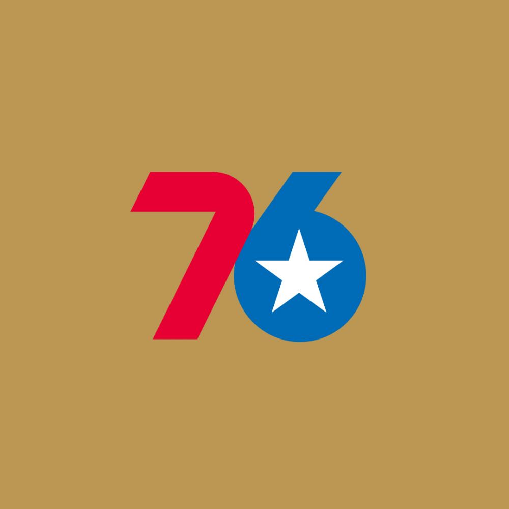 Creative rebrand of the Philadelphia 76ers basketball team logo
