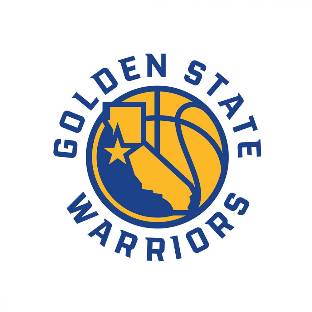 Creative rebrand of the Golden State Warriors basketball team logo