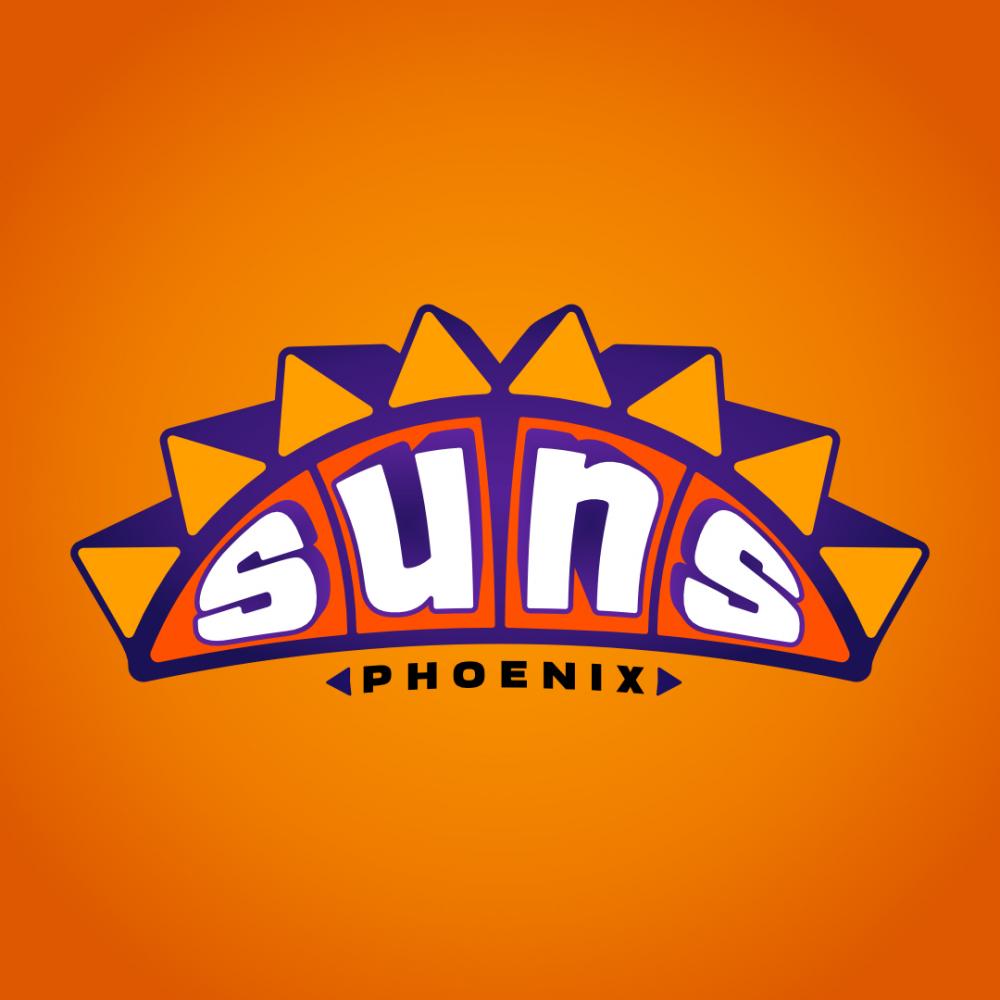 Creative rebrand of the Phoenix Suns NBA basketball team