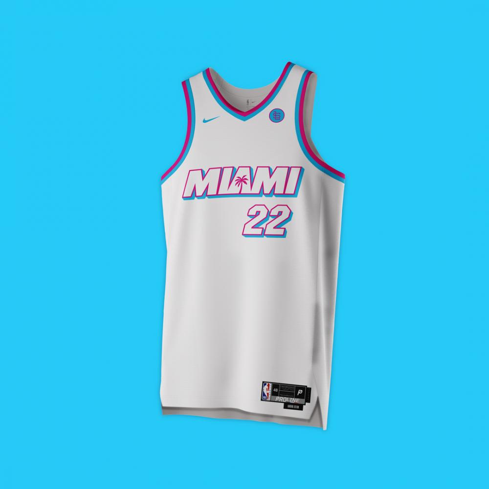 Creative rebrand of the Miami Heat NBA basketball team