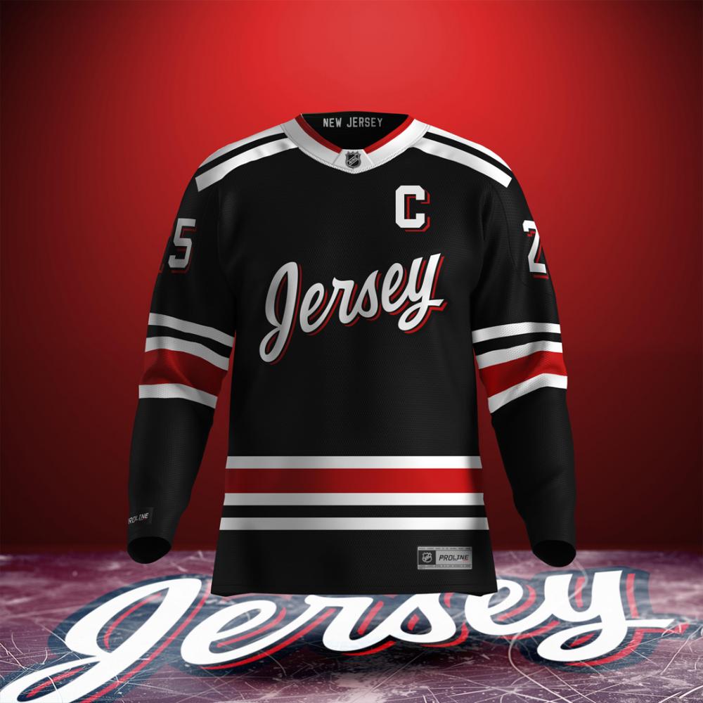 Creative rebrand of the New Jersey Devils hockey team logo