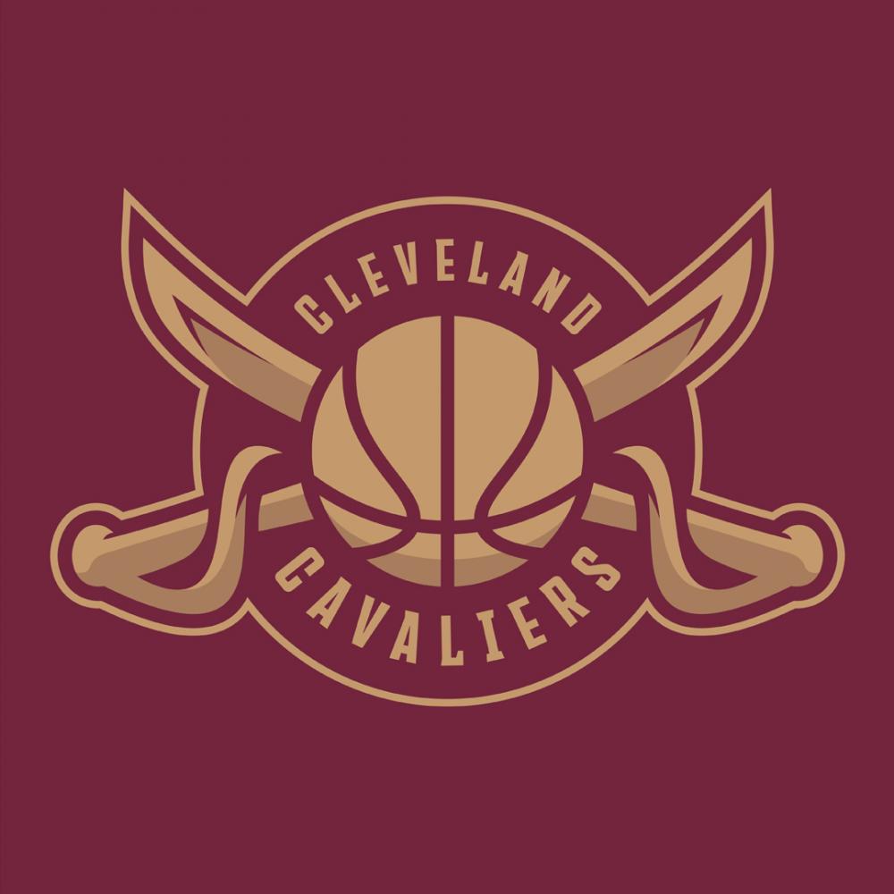 Creative rebrand of the Cleveland Cavaliers basketball team