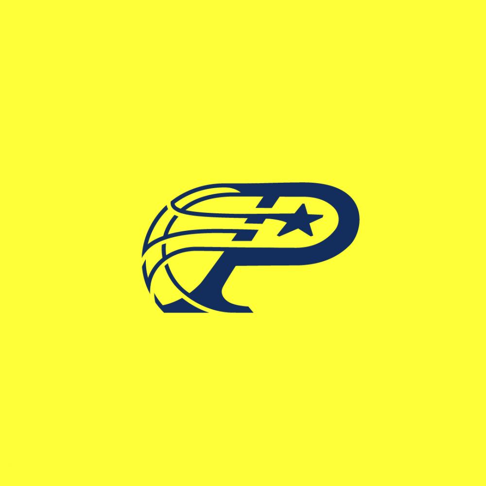 Creative rebrand of the Indiana Pacers NBA basketball team logo