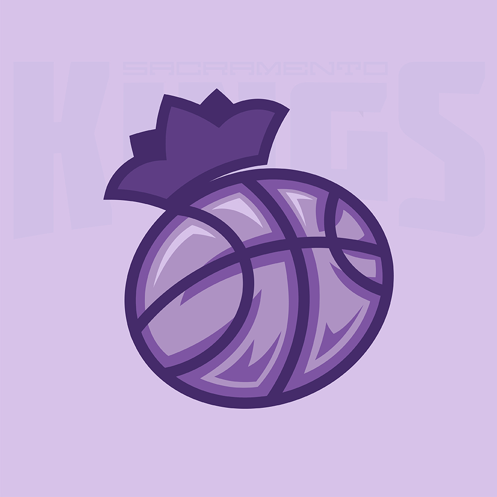 Mark Burkholder Sacramento Kings logo design