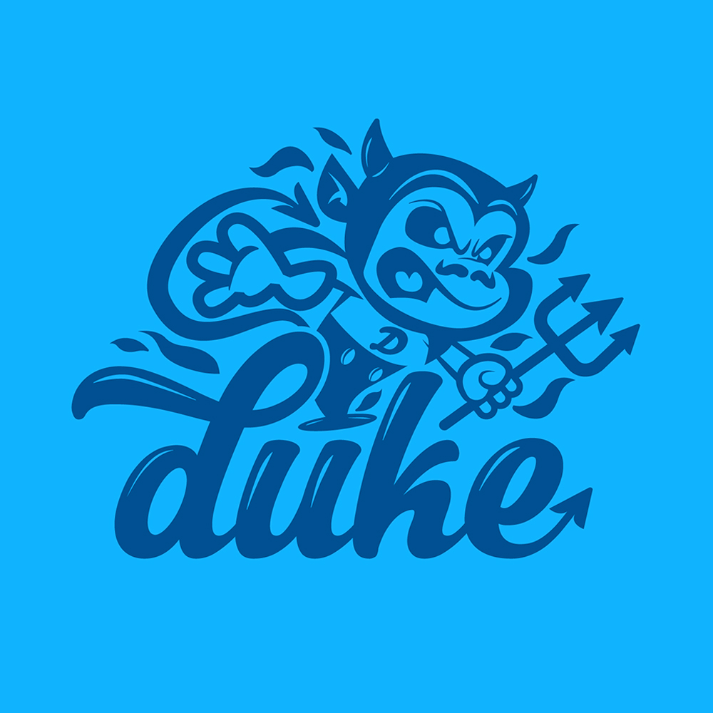 Duke Blue Devils logo design